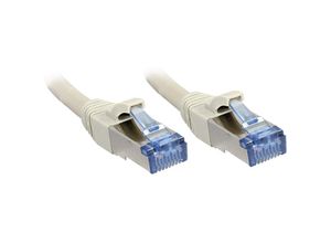 4002888471312 - 47131 RJ45 Netzwerkkabel Patchkabel cat 6a s ftp 050 m Grau mit Rastnasenschutz 1 St - Lindy