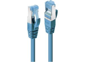 4002888471459 - 47145 RJ45 Netzwerkkabel Patchkabel cat 6a s ftp 030 m Blau 1 St - Lindy