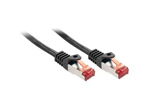 4002888473774 - Unbekannt - lindy 47377 RJ45 Netzwerkkabel Patchkabel cat 6 s ftp 750 m Schwarz 1 St