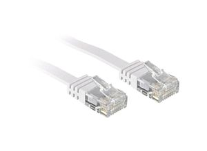 4002888475044 - LINDY 47504 RJ45 Netzwerkkabel Patchkabel CAT 6 U UTP 500 m Weiß mit Rastnasenschutz 1 St