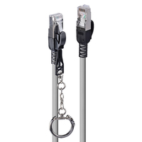 4002888476072 - LINDY Patchkabel Cat6A S FTP grau 10m verriegelbar 4002888476072 - LINDY Patchkabel Cat6A S FTP grau 10m verriegelbar