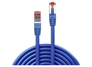 4002888477253 - 47725 RJ45 Netzwerkkabel Patchkabel cat 6 s ftp 2000 m Blau mit Rastnasenschutz 1 St - Lindy