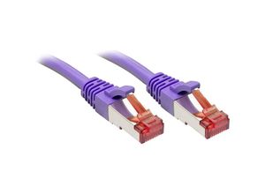 4002888478243 - 47824 RJ45 Netzwerkkabel Patchkabel cat 6 s ftp 200 m Violett mit Rastnasenschutz 1 St - Lindy