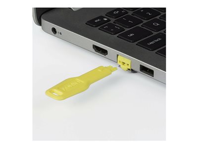 4002888478991 - LINDY Schlüssel für RJ45 Port Schloss gelb (47900 u 47901)