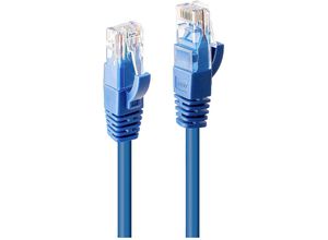 4002888480161 - 48016 RJ45 Netzwerkkabel Patchkabel cat 6 u utp 050 m Blau 1 St - Lindy