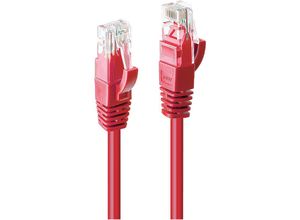 4002888480345 - ROT - lindy 48034 RJ45 Netzwerkkabel Patchkabel cat 6 u utp 300 m 1 St