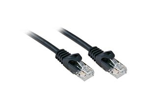 4002888481953 - 48195 RJ45 Netzwerkkabel Patchkabel cat 6 u utp 500 m Schwarz 1 St - Lindy