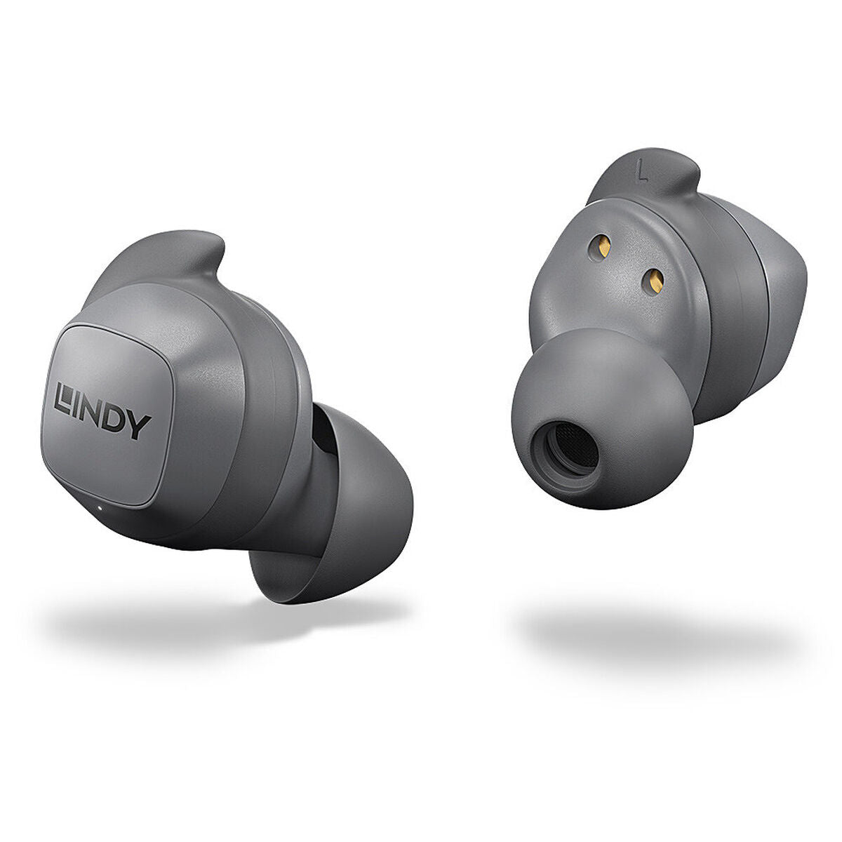 4002888731942 - LINDY Le cuffie auricolari LE400W sono essenziali per studiare rilassarsi o all In Ear Kopfhörer Bluetooth® Grau Lautstärkeregelung