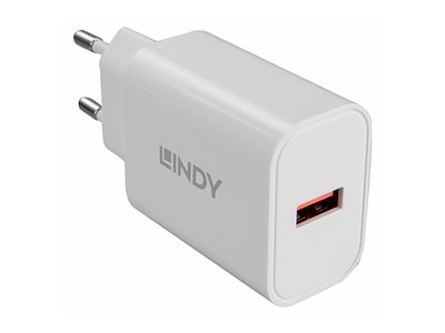 4002888734127 - LINDY 18W 1 Port USB Type A Charger