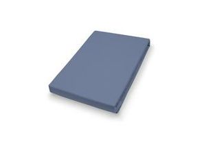 4002895104937 - Jersey-Spannbetttuch blau 100 x 200 cm Spannbettlaken - Vario