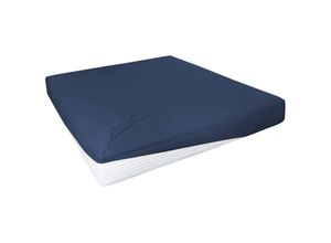 4002895790772 - Elasthan-Feinjersey-Spannlaken Royal Größe 90-120x200-220 cm marine