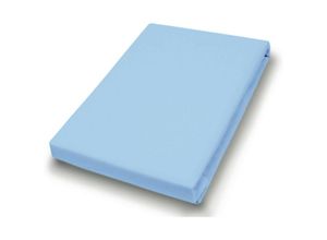 4002895794336 - Jersey-Spannlaken Basic Größe 140-160x200 cm Farbe aqua