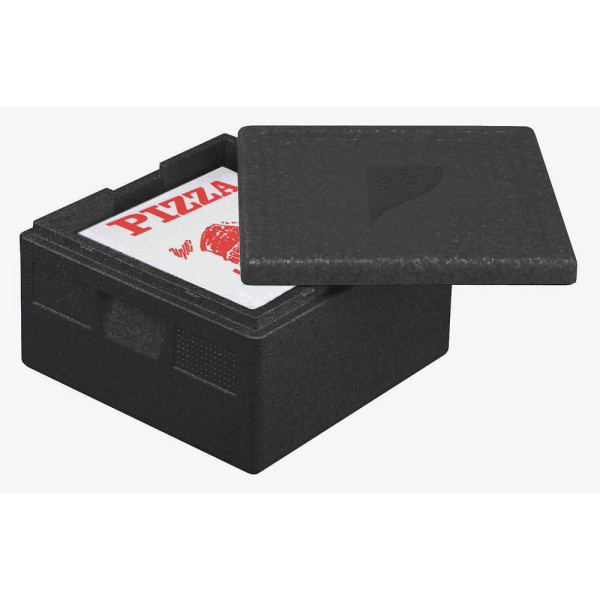 4002911151020 - Isolier-Transportbehälter EPP 41 cm x 41 cm x 24 cm schwarz Pizza 15102 4002911151020 Papstar
