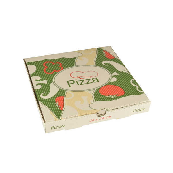 4002911151938 - Pizzakartons Cellulose pure eckig 24 cm x 24 cm x 3 cm 15193 4002911151938 15193 100 Stück