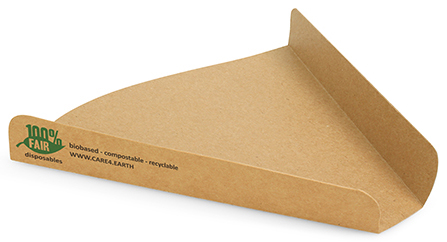 4002911455630 - Pure „100% Fair“ Pizza-Trays Pappe Umweltfreundliche Pizza-Schale aus der Verpackungs-Serie „100% Fair“ 1 Packung = 80 Stück extra groß