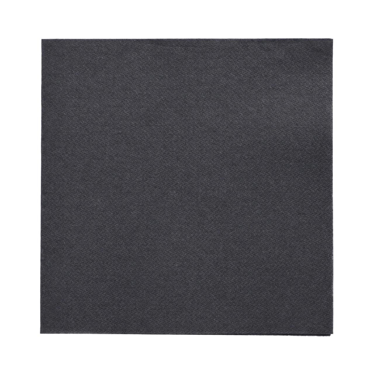 4002911477960 - Servietten Daily Collection schwarz 2-lagig 160 x 160 cm 4002911477960 PAPSTAR 20 Stück