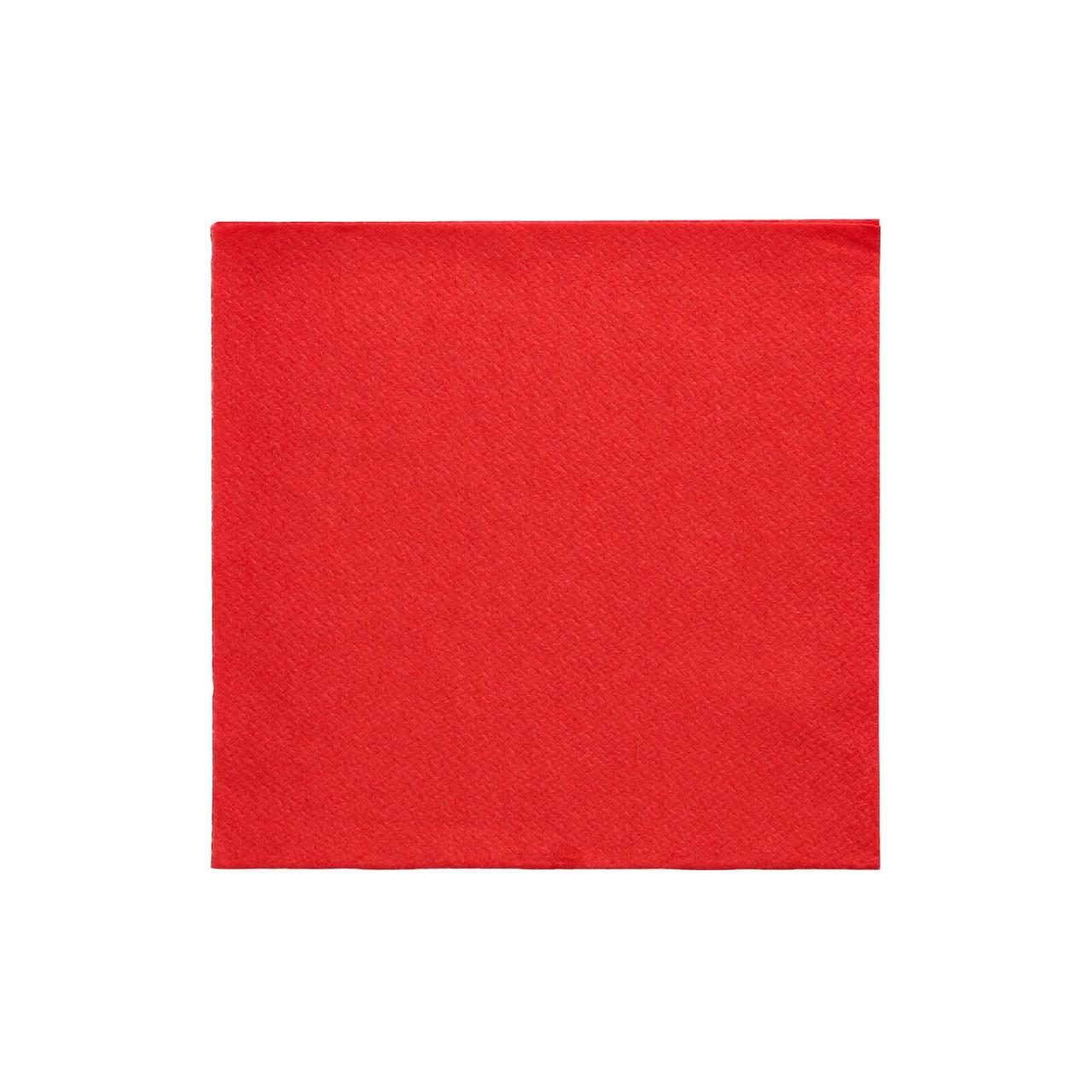 4002911551288 - Servietten Daily Collection rot 2-lagig 120 x 120 cm 4002911551288 PAPSTAR 20 Stück