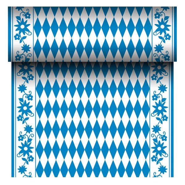 4002911572535 - PAPSTAR Tischläufer ROYAL Collection 88159 blau weiß 400 cm x 240 m