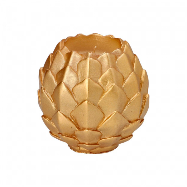 4002911836637 - Kerzen Pine Cone 89847 gold ca 50 Stunden Brenndauer 4002911836637 Starpak