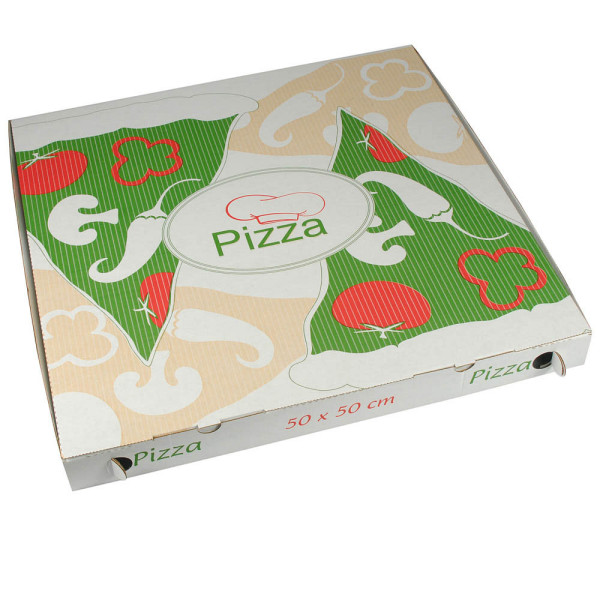 4002911846964 - Pizzakartons Cellulose pure eckig 50 cm x 50 cm x 5 cm 84696 4002911846964 84696 50 Stück