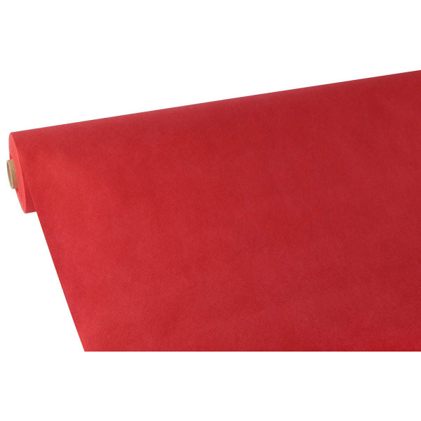 4002911945087 - Tischdecke stoffähnlich Vlies soft selection 40 m x 09 m rot auf Rolle 84952