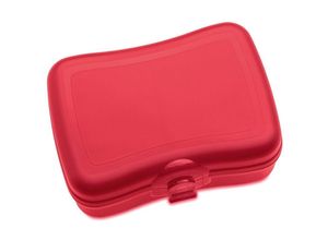 4002942328484 - koziol 2er-Set Lunchbox Basic in Rot - (L)73 x (B)73 x (H)75 cm