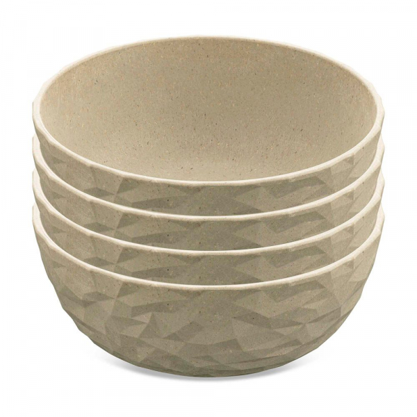 4002942550717 - Schale KOZIOL CLUB BOWL Schüsseln Gr B H 16 cm x 6 cm beige (sand) Plastikschüssel Plastikschüsseln biozirkulärem Materialspülmaschinengeeignetmelaminfreirecycelbar