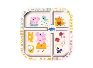 4002942598986 - Esslernteller mit Würfel easy eater peppa pig Koziol