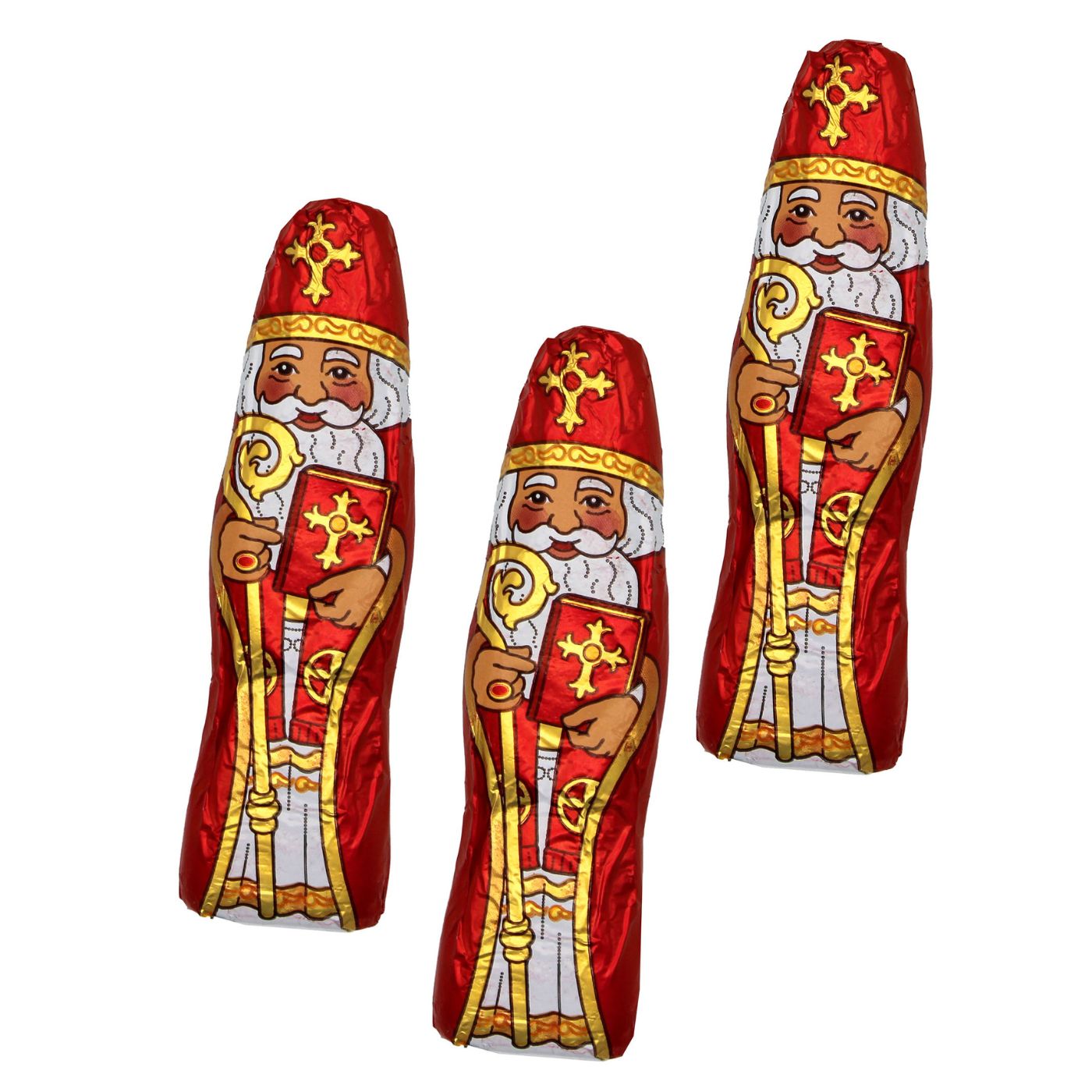 4003006023116 - Mini-Nikolaus aus Edelvollmilchschokolade 140x55g