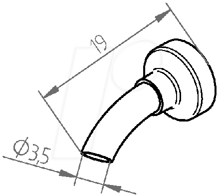 4003008093780 - 0472ER Heißluftdüse Spitzen-Größe 350 mm Spitzen-Länge 2050 mm Inhalt 1 St