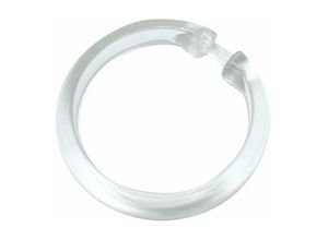 4003018236412 - Gardinia - Gardinenringe transparent ø 48 mm Vitragestangen