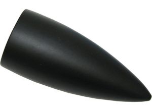 4003018245735 - Gardinenstangen-Endstück Memphis Gardinenstangenendstücke Gr 2 St schwarz Gardinenstangen-Endstücke Serie Einzelprogramm Memphis Ø 16 mm