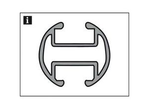 4003018280354 - Gardinenstange Innenlauf II GARDINIA Ø 20 mm Fixmaß Metall Serie Einzelprogramm Chicago Ø 20 mm braun