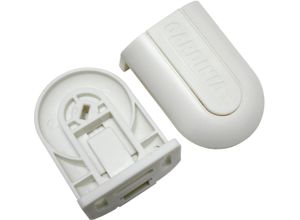 4003018297215 - Seitenzugrollo Rolloträger für GT-1 weiß weiß Kunststoff Rollos für Mittel- und Seitenzugrollos 4003018297215 - Seitenzugrollo Rolloträger für GT-1 weiß weiß Kunststoff Rollos für Mittel- und Seitenzugrollos
