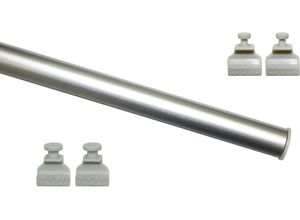 4003018314745 - Beschwerungsgewicht Unterprofil zum Klipsen Gr 1 silber (silberfarben) L60cm Aluminium Beschwerungsgewichte Serie Flächenvorhang-Technik Atlanta 3-läufig
