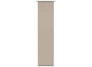 4003018335276 - Flächenvorhang Uni beige 60 x 245 cm Flächenvorhänge - Gardinia