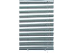 4003018354512 - Jalousie MY HOME Aluminium-Jalousie zum Klemmen Jalousien Gr 175 cm einseitig verschiebbar 110 cm bunt (silberfarben blau silberfarben) Jalousien