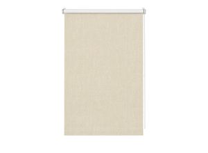 4003018358060 - Seitenzugrollo WOHNIDEE-KOLLEKTION Rollo Verdunklung Rollos Gr 210 cm einseitig verschiebbar 80 cm beige (beige weiß) Kinder Kinderzimmer-Rollos Rollo Klebemontage Schraubmontage möglich