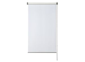 4003018369875 - Seitenzugrollo EASYFIX Rollo Verdunklung Premium weiß B60cm H150cm Polyester Rollos Rollokette aus Metall