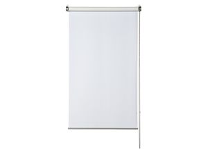 4003018369882 - Seitenzugrollo EASYFIX Rollo Verdunklung Premium weiß B75cm H150cm Polyester Rollos Rollokette aus Metall 4003018369882 - Seitenzugrollo EASYFIX Rollo Verdunklung Premium weiß B75cm H150cm Polyester Rollos Rollokette aus Metall