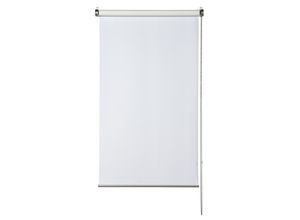 4003018369912 - Seitenzugrollo EASYFIX Rollo Verdunklung Premium weiß B120cm H150cm Polyester Rollos Rollokette aus Metall 4003018369912 - Seitenzugrollo EASYFIX Rollo Verdunklung Premium weiß B120cm H150cm Polyester Rollos Rollokette aus Metall