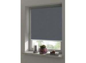 4003018369981 - Seitenzugrollo EASYFIX Rollo Verdunklung Premium grau B120cm H150cm Polyester Rollos Rollokette aus Metall 4003018369981 - Seitenzugrollo EASYFIX Rollo Verdunklung Premium grau B120cm H150cm Polyester Rollos Rollokette aus Metall