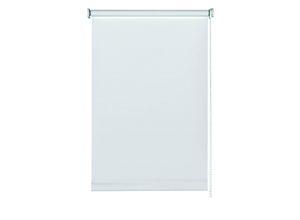 4003018370307 - Seitenzugrollo Seitenzug-Rollo Verdunklung weiß B120cm H180cm Polyester Rollos lichtundurchlässig