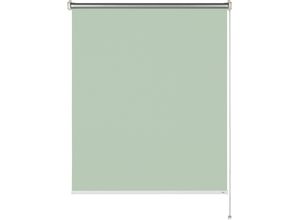 4003018378198 - Seitenzugrollo Thermorollo Martha grün B120cm H150cm Polyester SCHÖNER WOHNEN-KOLLEKTION Rollos Schöner Wohnen Rollo geklebt