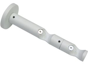 4003018378860 - Kombiträger Doppel-Kombiträger offen für Ø 20 mm weiß (weiß matt) SCHÖNER WOHNEN-KOLLEKTION Gardinenstangenhalterungen Serie Einzelprogramm Leon Ø 20 mm