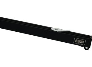4003018378990 - Vorhangschiene Aluminium-Vorhangschienen Set Emilia 1-Lauf schwarz B160cm SCHÖNER WOHNEN-KOLLEKTION Gardinenstangen