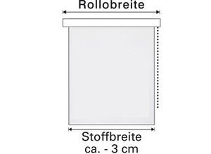 4003018380238 - Gardinia - EasyFix Rollo grau-melange 120 x 150 cm