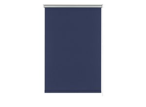 4003018380788 - Rollo Seitenzugrollo Thermo energiesparend blau B102cm H160cm Polyester Rollos Schrauben Thermo Rückseite