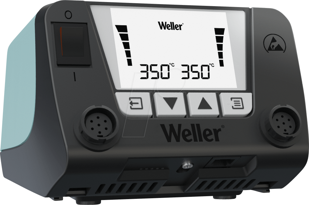 4003019441303 - WELLER WT2 - Lötstation WT2M 150 W 2-Kanal ESD