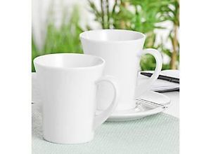 4003106846561 - Untertasse Seltmann für Becher DIVA rund spülmaschinenfest Ø 175 mm Porzellan weiß 6 Stück